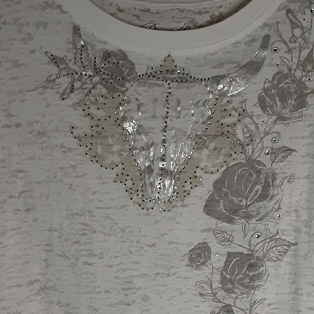 N.W.O.T Sparkly Burnout Tee